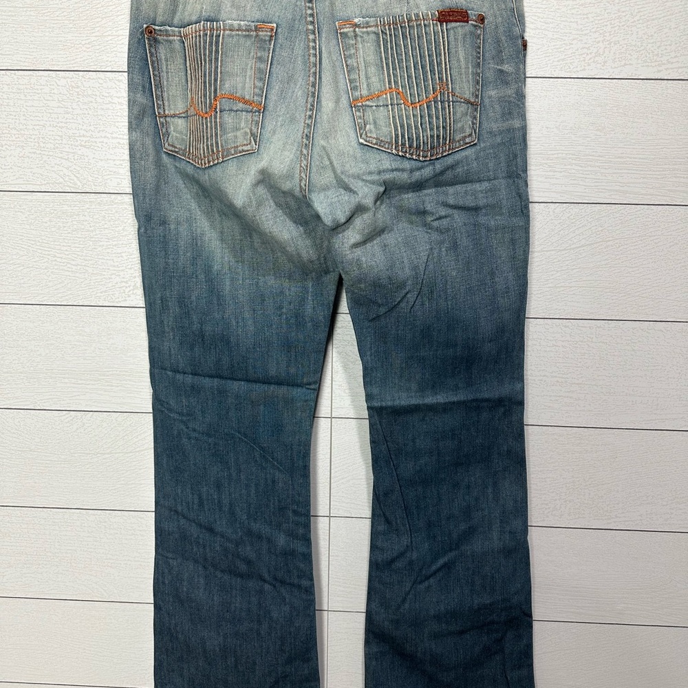 7FAM Bootcut Jeans Size 28 - Picture 8 of 8